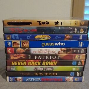 10x DVD Movie Collection - Various Genres